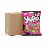 Assorted Fruit Garden Jelly Candies - 1 Case - 24 Packs x 80g Each - Aladdin Business