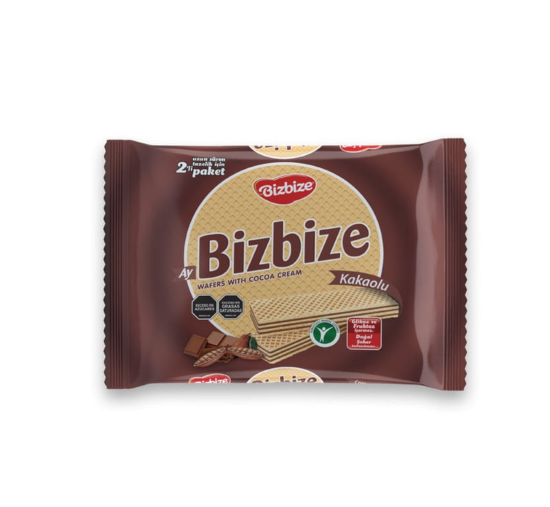 Aytac Bizbize Crispy Wafer with Rich Cocoa Cream Filling, 340g - Aladdin Business