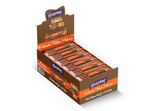 Aytac Creamy Cocoa Halva Bar - Authentic Turkish Sesame 40g - Aladdin Business