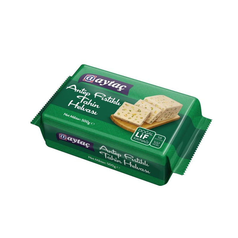 Aytac Premium Turkish Pistachio Halva (Helva) - 500g Block - Aladdin Business