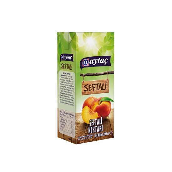 Aytac Refreshing Peach Nectar 200ml - Authentic Turkish Drink - Aladdin Business