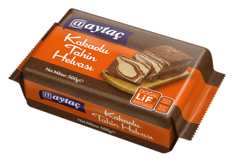 Aytac Turkish Cocoa Halva - Authentic Sesame Delight 500g - Aladdin Business