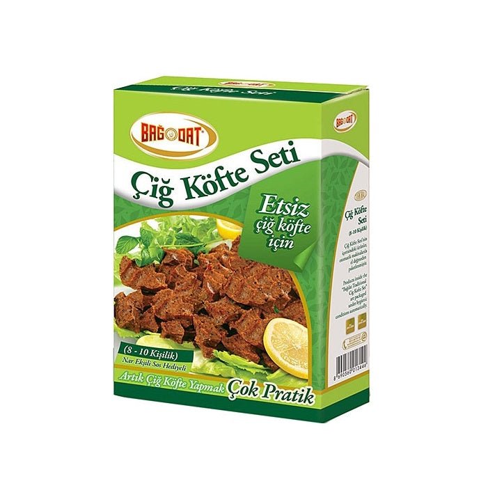 Bagdat Authentic Meatless Cig Kofte Kit - Vegan Turkish Meal 500g - Aladdin Business