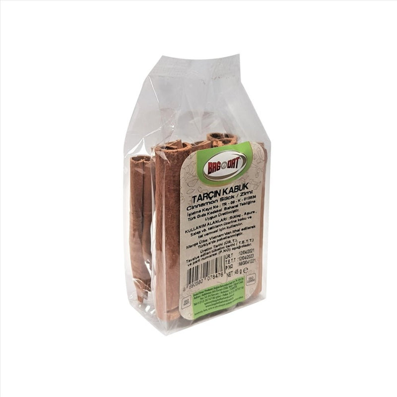 BAGDAT Premium Whole Cinnamon Sticks (45g) - Aromatic Spice for Baking - Aladdin Business