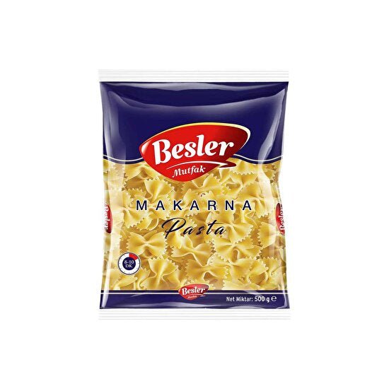 Besler Mutfak Turkish Farfalle Butterfly Pasta, 500g - Aladdin Business