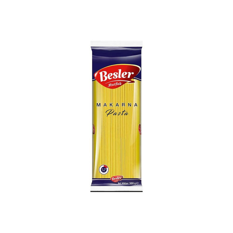 Besler Mutfak Turkish Spaghetti 500g - Premium Durum Wheat Pasta - Aladdin Business