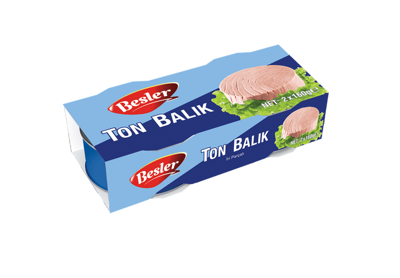 Besler Premium Canned Tuna in Vegetable Oil – 2 x 160g Pack - Aladdin Business