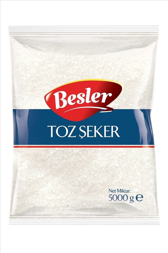 Besler Pure Granulated Sugar – 5 kg Bag for Food Service & Culinary Use - Aladdin Business