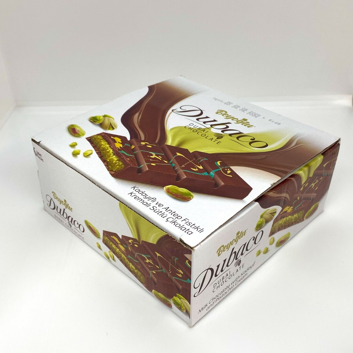 Dubaco Crispy Kadayif Dubai Chocolate - 36 Pieces x 200 gr