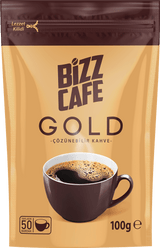 Bizz Cafe Gold Premium Instant Coffee 100g Jar - Aladdin Business