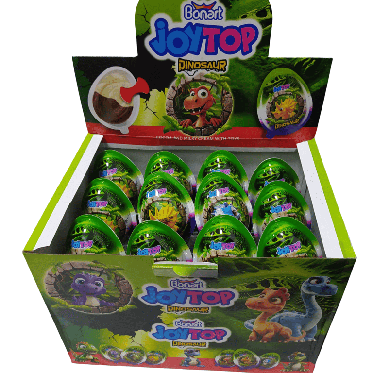 Bonart Large Chocolate Dinosaur Egg with Surprise Toy - 20g - Aladdin Business
