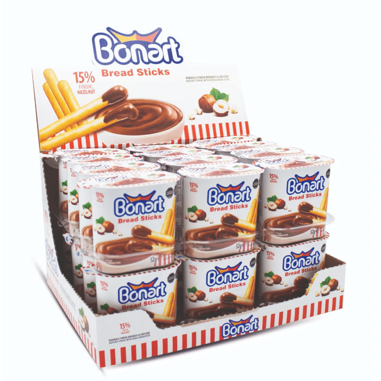Bonart Smurfs Choco Stix 52g - Creamy Milk Chocolate Sticks - Aladdin Business