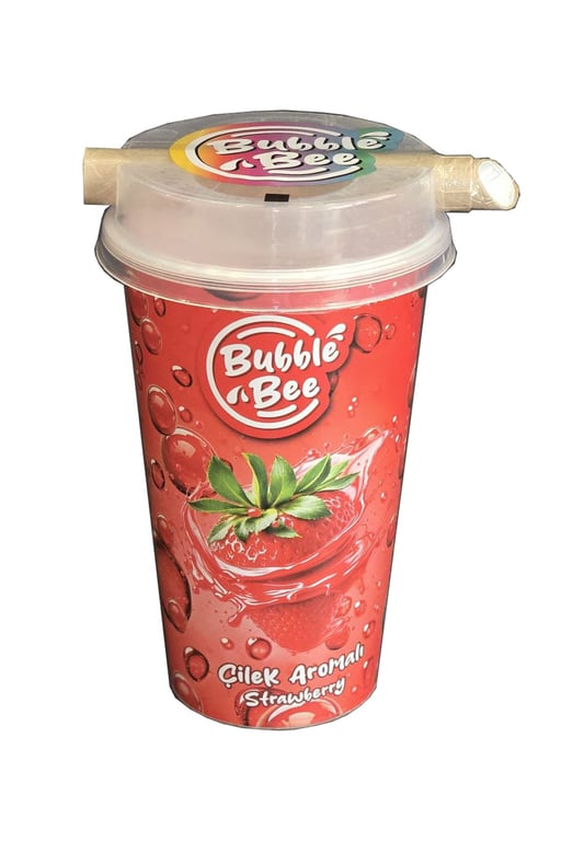 Bubble Bee Strawberry Flavored Drink 350ml - Refreshing & Fruity Beverage - Aladdin Business