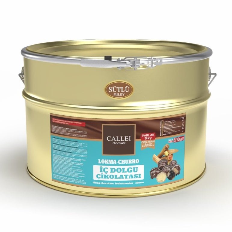 Callei Milky Chocolate Filling for Lokma & Churros (10kg) - Aladdin Business