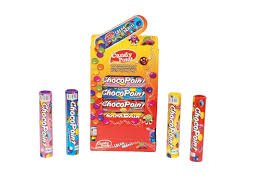 Candy Choco Point Chocolate Dragees - 24 - Pack 12g Pouches - Aladdin Business