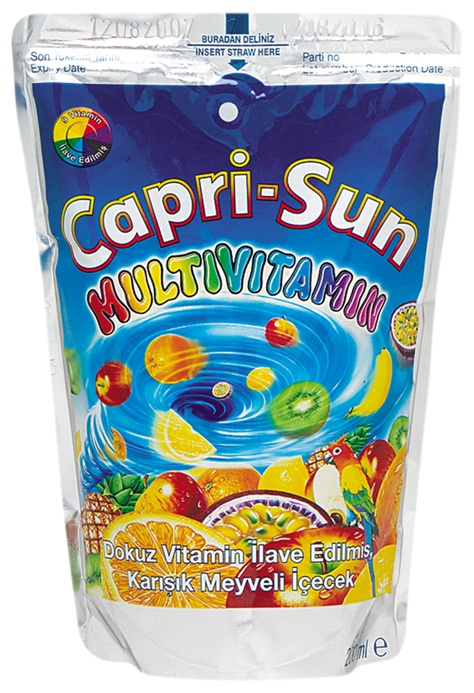 Capri - Sun Multivitamin Juice Pouches 200ml (20 - Pack) - Aladdin Business