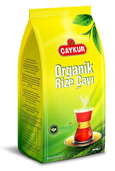 CAYKUR Organic Rize Black Tea - Authentic Turkish Tea 80g - Aladdin Business