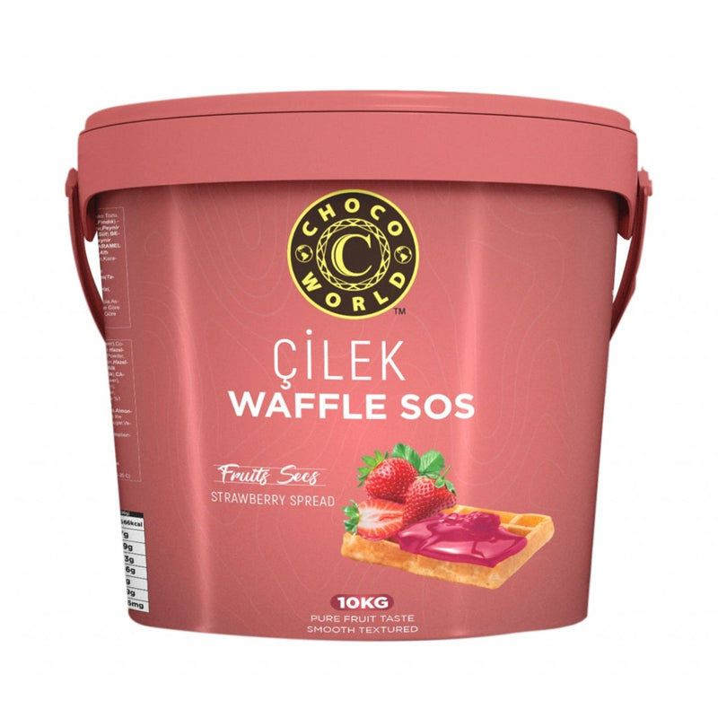 Chocoworld Premium Strawberry Waffle & Pancake Chocolate Sauce 1kg - Aladdin Business