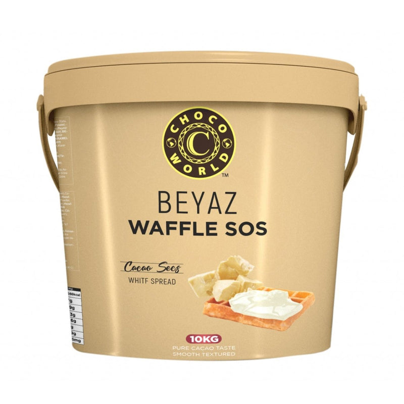 Chocoworld Premium White Waffle & Pancake Chocolate Topping 1kg - Aladdin Business