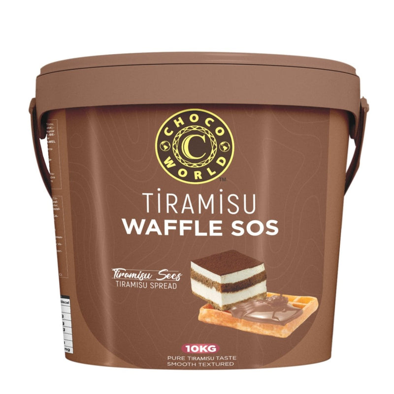 Chocoworld Tiramisu Waffle & Pancake Sauce - Premium 1kg Dessert Topping - Aladdin Business