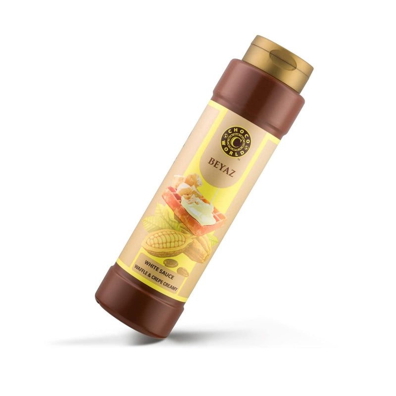 Chocoworld White Waffle Sauce - Creamy Dessert Topping 800g - Aladdin Business