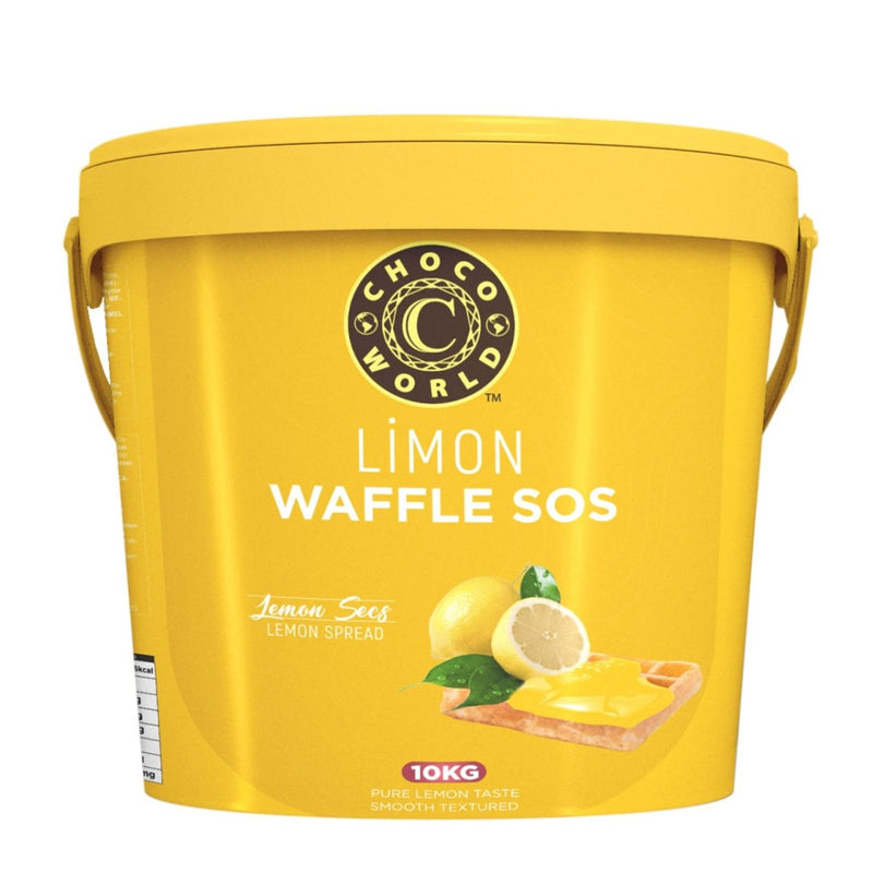 Chocoworld Zesty Lemon Waffle & Pancake Topping Sauce - 1kg Food Service Pack - Aladdin Business