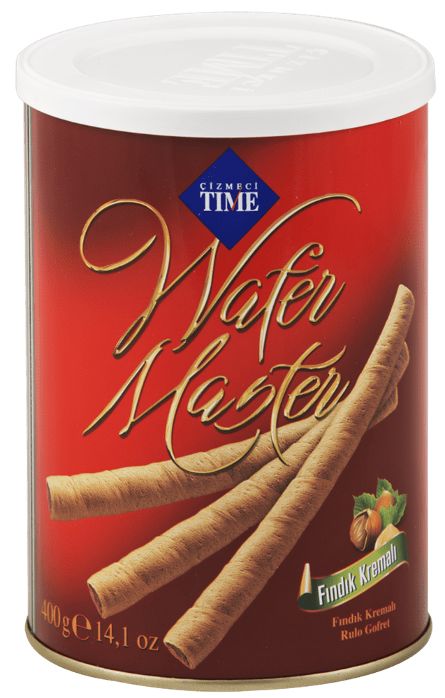 Cizmeci Time Master Hazelnut Wafer, 400g Turkish Snack - Aladdin Business