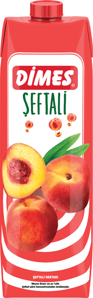 Dimes Peach Fruit Nectar Drink - 1 Liter Carton - Aladdin Business