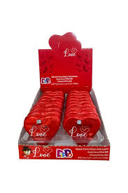 Dippo Heart - Shaped Milk Compound Chocolate - 18g Snack Bar - Aladdin Business