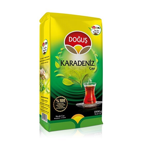 Dogus Karadeniz Black Tea, Authentic Turkish Tea 1kg Pouch - Aladdin Business