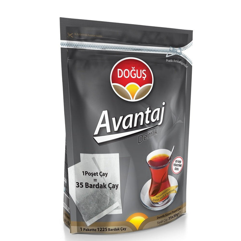 Dogus Turkish Black Tea Bags for Teapot, 35 x 30g Pack - Aladdin Business