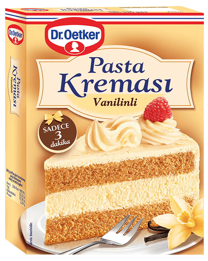 Dr. Oetker Vanilla Pastry Cream Mix 136g - Easy Cake Filling - Aladdin Business