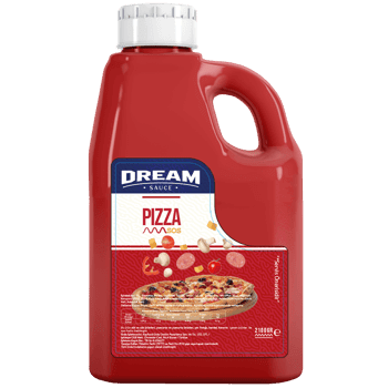 Dream Sauce Premium Pizza Sauce - 2100g Large Jar - Authentic Flavor - Aladdin Business