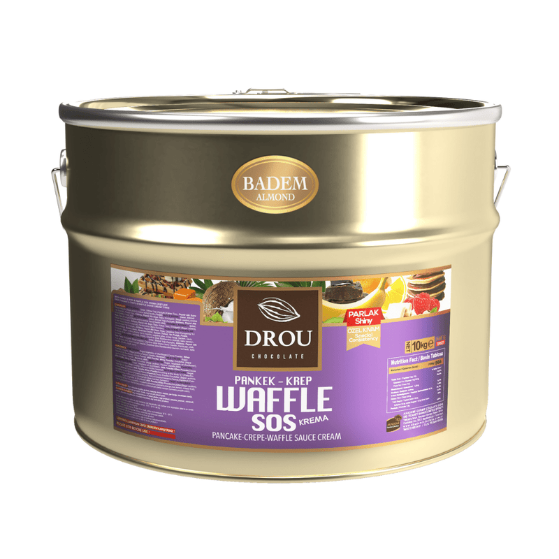 Drou Almond Chocolate Sauce for Waffle, Crepe & Pancake (10kg) - TryAladdin