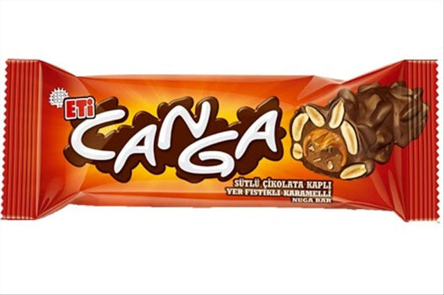 Eti Canga Peanut Caramel Chocolate Bar 45g - 24 Pack - Aladdin Business