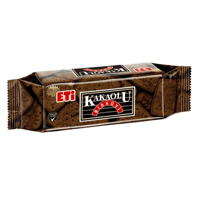 Eti Classic Turkish Cocoa Biscuits - Rich Chocolate Flavor 125g - Aladdin Business