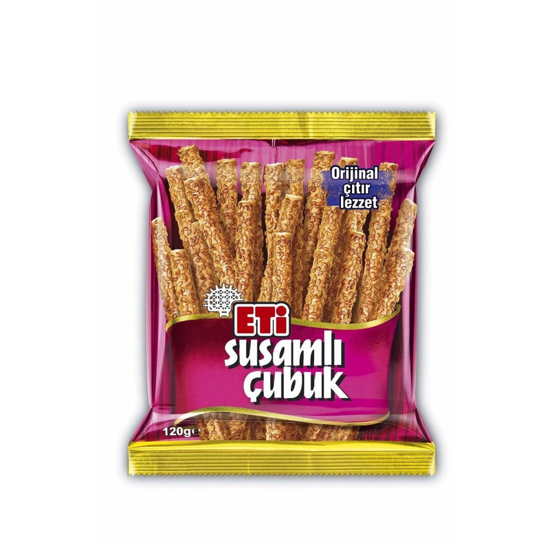 Eti Sesame Stick Crackers - 10 Pack Case | 120g Each - Aladdin Business