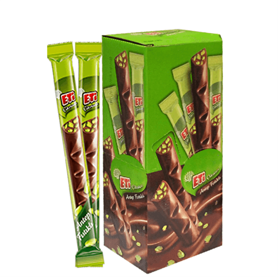 Eti Turkish Pistachio Chocolate Bar 34g Case Pack - Aladdin Business