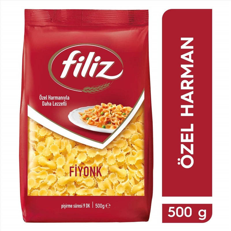 Filiz Farfalle Bowtie Pasta, 500g Bag - Authentic Turkish Quality - Aladdin Business
