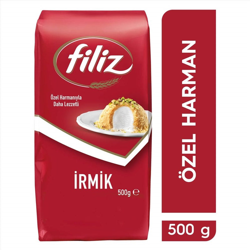 Filiz Turkish Fine Durum Wheat Semolina Farina - 500g Bag - Aladdin Business