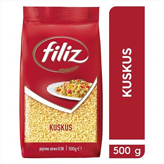 Filiz Turkish Kuskus Couscous - Fine Grain Pasta, 500g - Aladdin Business