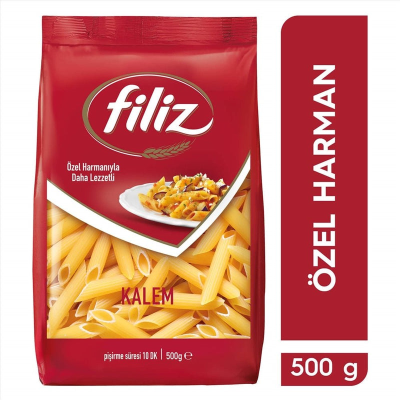 Filiz Turkish Penne Pasta, 500g - Authentic Durum Wheat Semolina - Aladdin Business