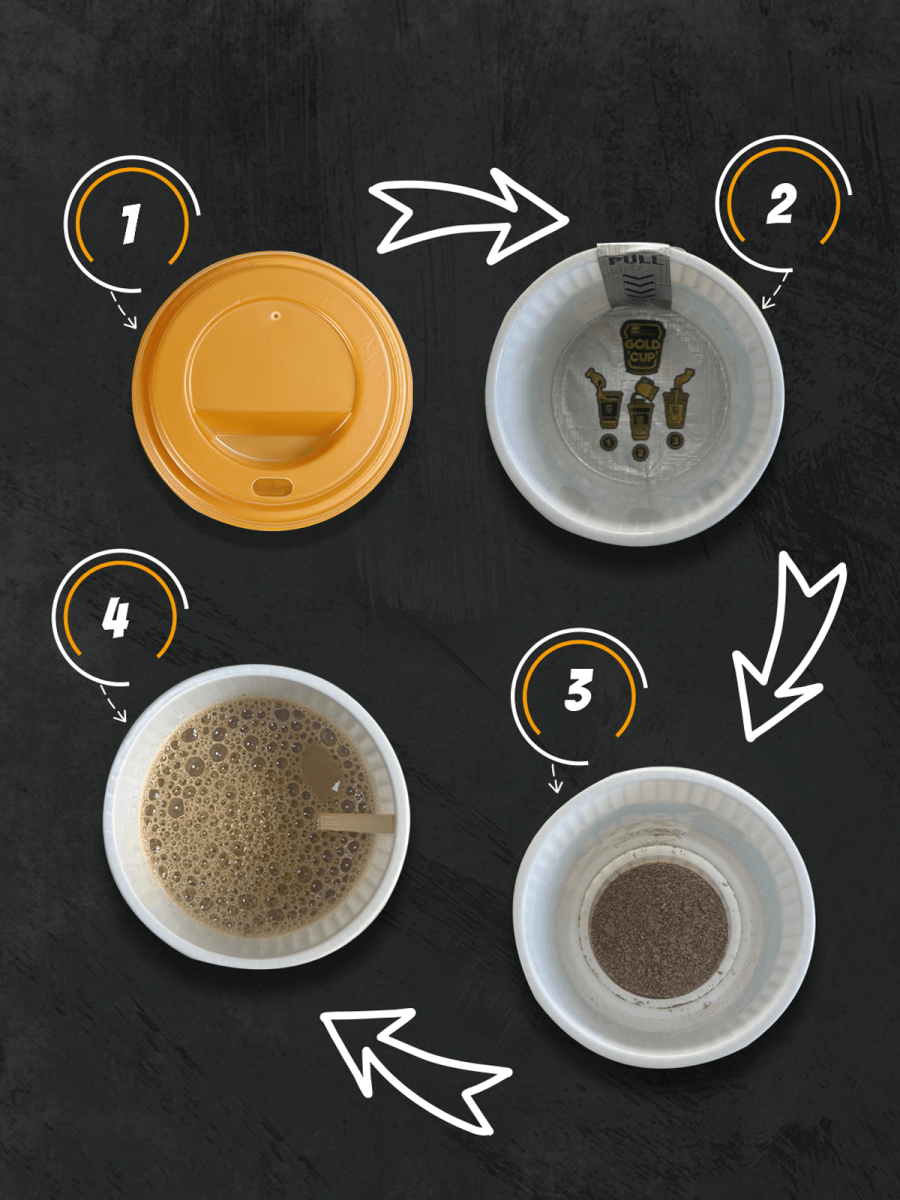 Gold Cup Cold Coffee with Coconut | Case of 120 - Aladdin Business
