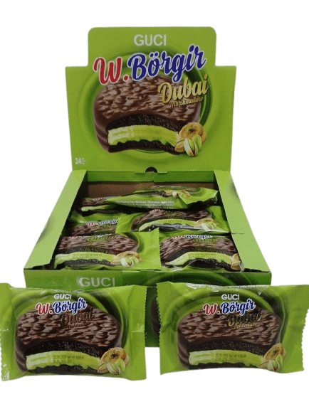 Guci W. Dubai Chocolate Marshmallows - 24 Count Gourmet Pack - Aladdin Business