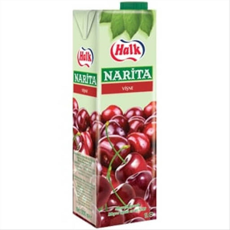 Halk Narita Turkish Sour Cherry Fruit Drink, 1 Liter - Aladdin Business