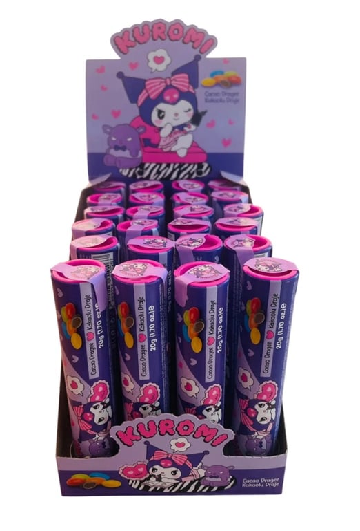 Hello Mrhoot Kuromi Candy Coated Chocolate Dragees 20g - Aladdin Business