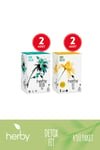 Herby 4 - Pack Diet Support Herbal Tea Collection | Detox & Fit Blends - Aladdin Business