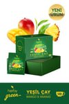 Herby Mango Pineapple Green Tea Bags - Tropical Refreshment Infusion - Aladdin Business