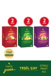 Herby Premium Green Tea Sampler - 6 Distinct Varieties - Aladdin Business