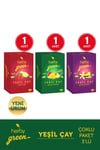 Herby Turkish Green Tea Discovery Set - 3 - Pack | Premium Quality Blends - Aladdin Business